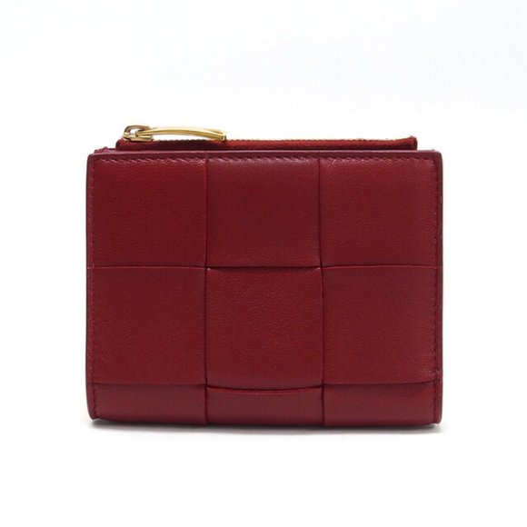 BOTTEGA VENETA Accessories - Bottega Veneta Maxi Intrecciato Cassette Bi-fold Compact Wallet